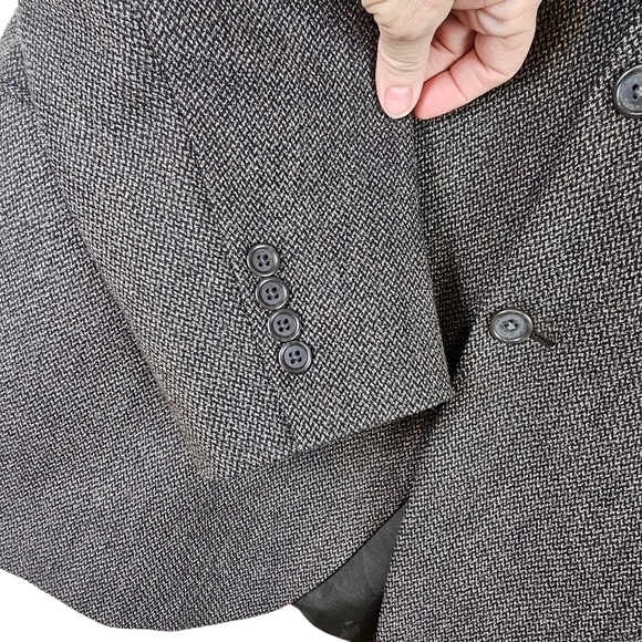 Maranzone by SFI Laime Wool Multi Colored Tweed Sports Coat Size 42L - Picture 6 of 16